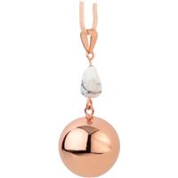 Bola FANTASY Rose Gold Marble Stone bola pregnancy necklace 1 pc