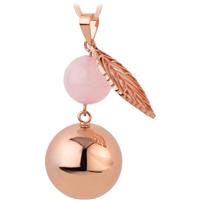 Bola FANTASY Rose Gold Pearl Leaf bola pregnancy necklace 1 pc
