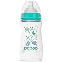 Baboo Anti-colic Glass Feeding Bottle Wide Neck glass baby bottle 3m+ 250 ml