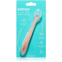 Baboo Silicone Spoon spoon Peachy Keen 6m+ 1 pc
