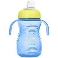 Baboo Cup with Silicone Spout cup with a silicone spout Blue, 6m+ 260 ml