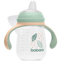 Baboo Cup with Silicone Spout cup with handles Peachy Keen 6m+ 260 ml
