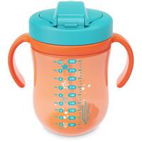 Baboo Cup with Silicone Straw and Gravity Ball cup with straw Sea Life 9m+ 300 ml