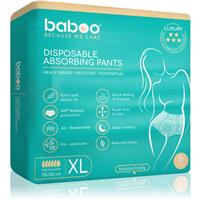 Baboo Disposable Absorbing Pants disposable absorbent briefs size XL 5 pc
