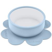 Baboo Silicone Bowl silicone bowl with suction cup Blue Haze, 6m+ 1 pc