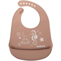 Baboo Silicone Bib baby bib Au Naturale, 4m+ 1 pc