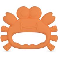 Baboo Silicone Teether chew toy Crab, 4m+ 1 pc