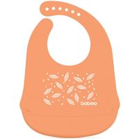 Baboo Silicone Bib baby bib Peachy Keen, 4m+ 1 pc