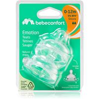 Bebeconfort Emotion Slow to Medium Flow baby bottle teat 0-12 m 2 pc