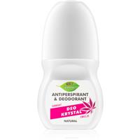 Bione Cosmetics Cannabis antiperspirant roll-on with rose fragrance 80 ml