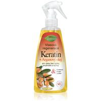 Bione Cosmetics Keratin + Argan regenerating leave-in conditioner for hair 260 ml