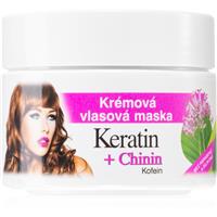 Bione Cosmetics Keratin + Chinin cream mask for hair 260 ml