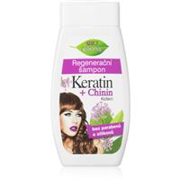 Bione Cosmetics Keratin + Chinin regenerating shampoo 260 ml