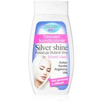 Bione Cosmetics Silver Shine hydrating conditioner neutralising yellow shades 260 ml