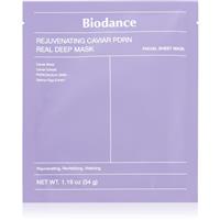 Biodance Rejuvenating Caviar PDRN Real Deep Mask revitalising mask to restore the skin barrier 34 g