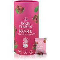 Body Restore Rose Shower Steamers shower tablets with rose fragrance 6 pc