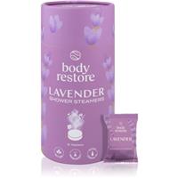 Body Restore Lavender Shower Steamers shower tablets with lavender fragrance 6 pc