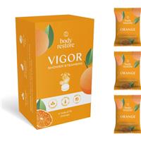 Body Restore Vigor Shower Steamers shower tablets fragrance Orange 3 pc