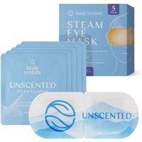 Body Restore Steam Eye Mask Unscented eye contour mask fragrance-free 5 pc