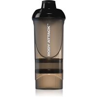 Body Attack ShakeOne sports shaker colour Black 600 ml