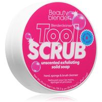 beautyblender Tool Scrub Unscented solid cleanser for makeup sponges and brushes 28.3 g