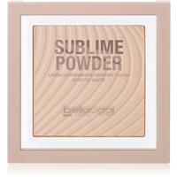 bellaoggi Sublime Powder compact powder with matt effect shade Golden Sand 9 g