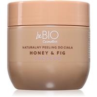 beBIO Honey & Fig smoothing body scrub 200 ml