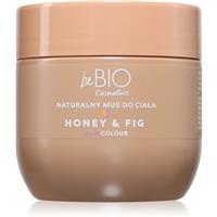 beBIO Honey & Fig pampering body mousse with nourishing effect 200 ml