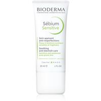 Bioderma Sbium Sensitive intensive hydrating and soothing cream for skin left dry and irritated by medicinal acne treatment 30 ml
