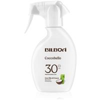 Bilboa Coccobello Trigger sunscreen spray with coconut oil SPF 30 250 ml