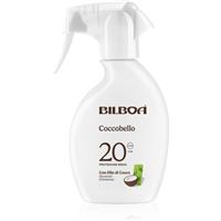 Bilboa Coccobello Trigger sunscreen spray with coconut oil SPF 20 250 ml
