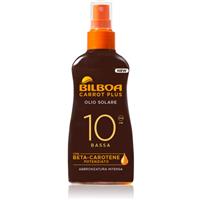 Bilboa Carrot Plus sun oil for the face and body SPF 10 200 ml