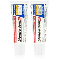 Blend-a-dent Extra Strong Original denture adhesive 2x47 g