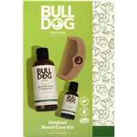 Bulldog Original Beard Care Kit gift set for men Peach Wood 10,4 cm