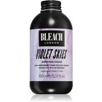 Bleach London Super Cool semi-permanent hair dye shade Violet Skies 150 ml