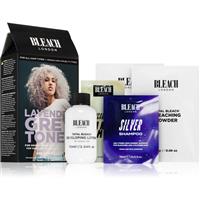 Bleach London Toner Kit semi-permanent hair dye for blonde hair shade Lavender Grey 1 pc