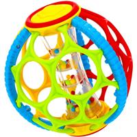 Bam-Bam Rattle Silicone Bamboo Puzzle activity toy with rattle 6m+ 1 pc