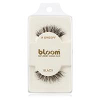 Bloom Natural stick-on eyelashes from human hair (Dwispy, Black) 1 cm