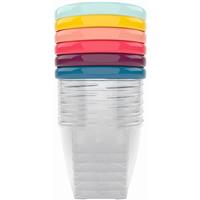 Babymoov Bowls Multicolor bowl with cap 6x250 ml