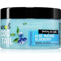 Bielenda Coctail Scrub Blue Matcha + Blueberry body scrub with regenerative effect 350 g