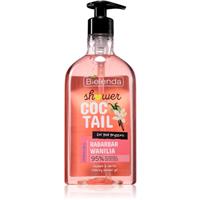 Bielenda Shower Coctail Rhubarb + Vanilla relaxing shower gel 400 ml