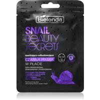 Bielenda Snail Beauty Secrets moisturising face sheet mask for dry and irritated skin 1 pc