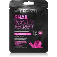 Bielenda Snail Beauty Secrets nourishing sheet mask for tired skin 1 pc