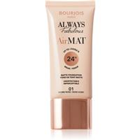 Bourjois Air Mat mattifying foundation shade 01 Rose Ivory 30 ml