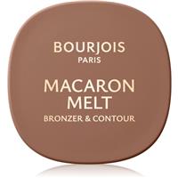 Bourjois Macaron Melt Bronzer & Contour bronzer and contouring powder 2-in-1 shade 01 Vanilla Foam 5 g