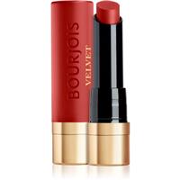 Bourjois Rouge Velvet The Lipstick long-lasting lipstick with matt effect shade 58 Rouge Terra 2.4 g