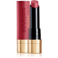 Bourjois Rouge Velvet The Lipstick long-lasting lipstick with matt effect shade 45 Mauv Ringue 2.4 g