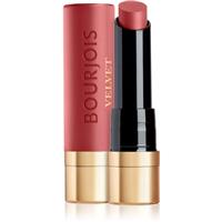 Bourjois Rouge Velvet The Lipstick long-lasting lipstick with matt effect shade 49 Maca Rose 2.4 g