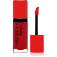 Bourjois Rouge Edition Velvet liquid lipstick with matt effect shade 15 Red-volution 7.7 ml