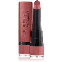 Bourjois Rouge Velvet The Lipstick matte lipstick shade 49 MacaRose 2.4 g